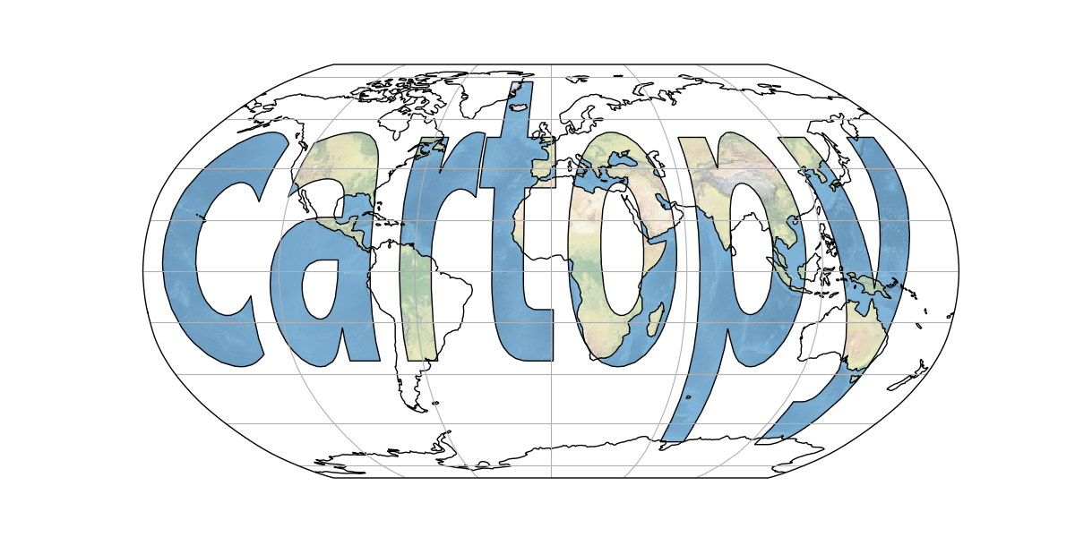 The cartopy project logo